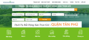 dịch vụ môi giới nhà đất quận Tân Phú