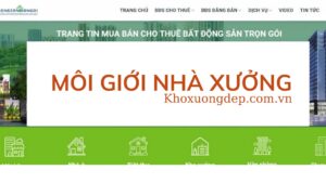 Dịch vụ môi giới nhà xưởng